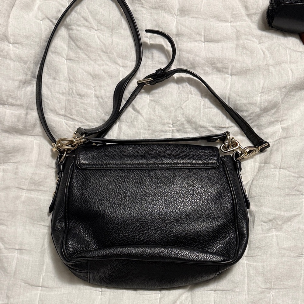 Kate Spade Black Leather Shoulder Bag - Picture 2 of 6